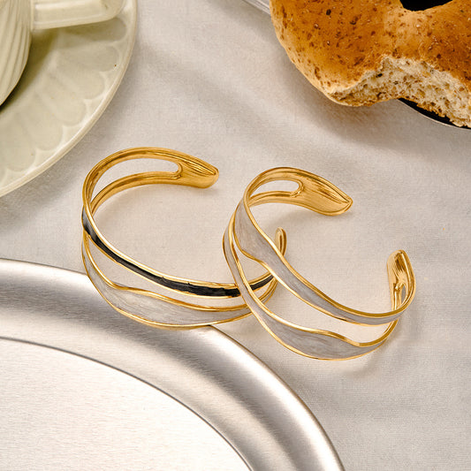Stainless Steel Drip Bracelet
