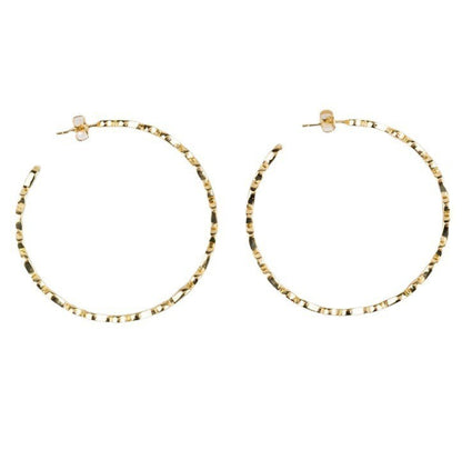 Creative Gold Ring Earrings