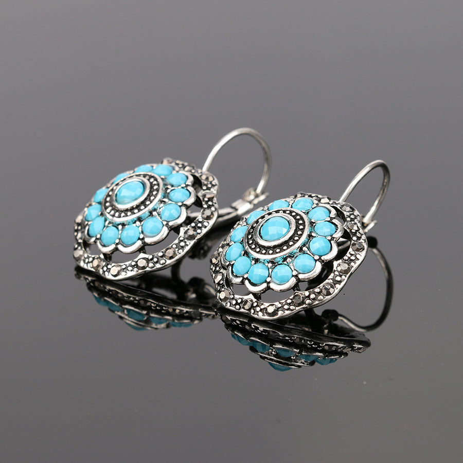 Bohemian Elegance Silver Earrings