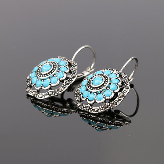 Bohemian Elegance Silver Earrings