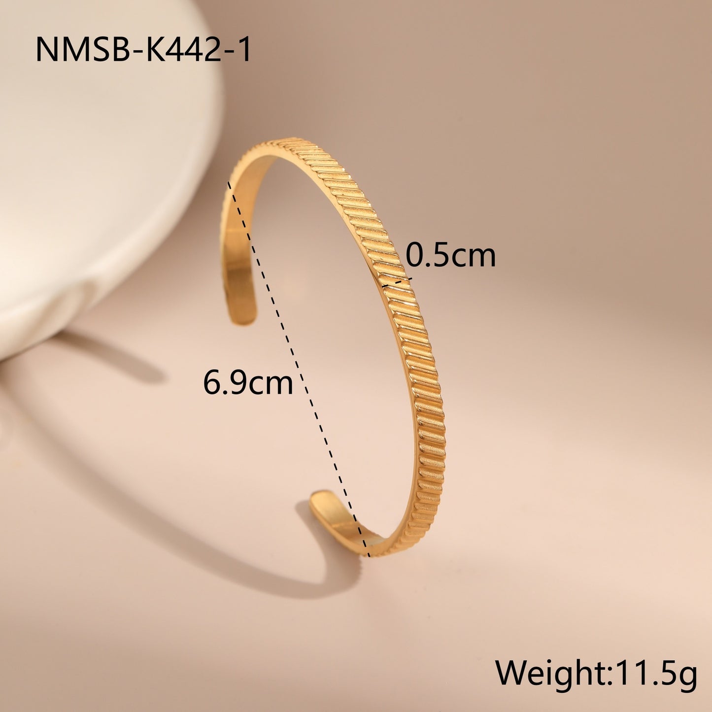 Graceful Titanium Steel Bracelet