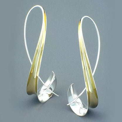 Vintage Retro Geometric Earrings