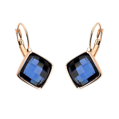 Korean Style Simple Square Earrings