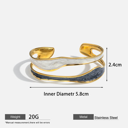 Stainless Steel Drip Bracelet