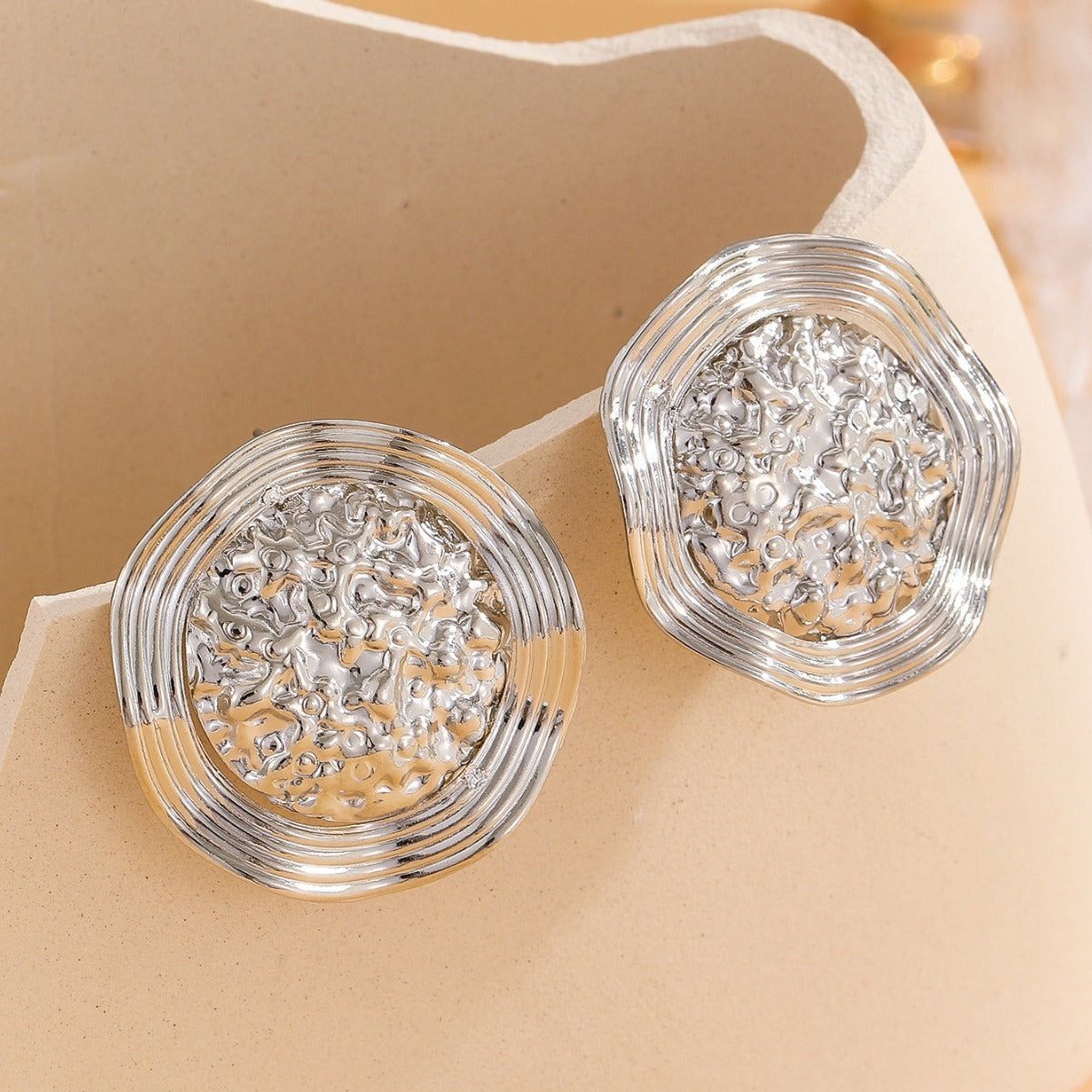Golden Retro Easy Matching Earrings