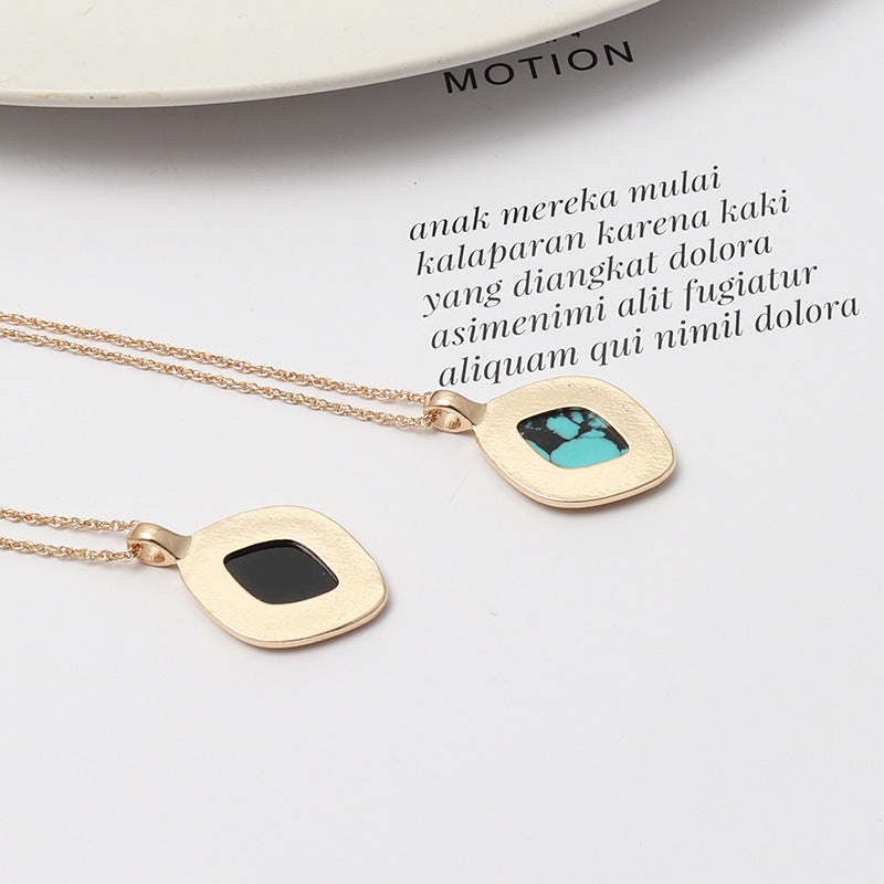 Exquisite Abalone Turquoise Necklace