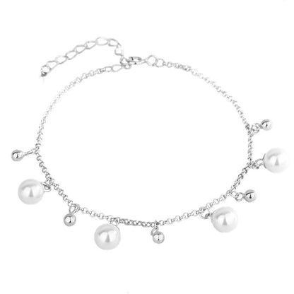 Starry Pearl Tassel Bracelet