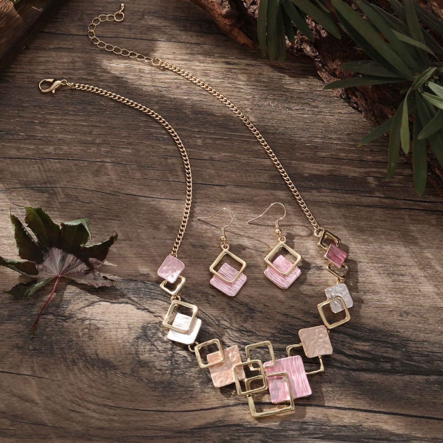 Artistic Geometric Jewelry Set