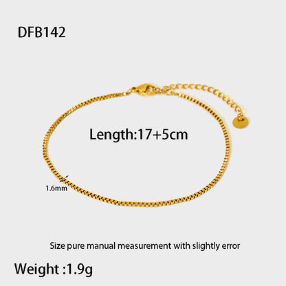 Elegant Gold Hemp Flower Bracelet