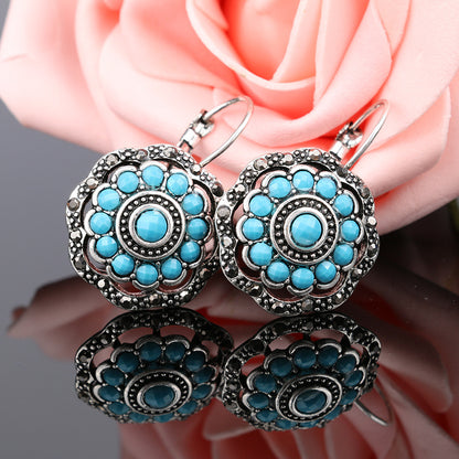 Bohemian Elegance Silver Earrings