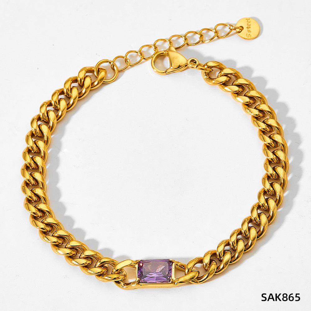 Elegant Stainless Steel Bracelet