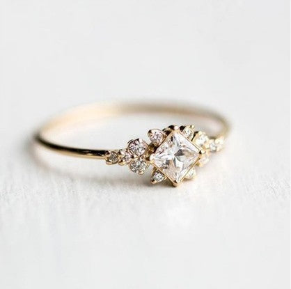 Elegant Wish Zircon Ring