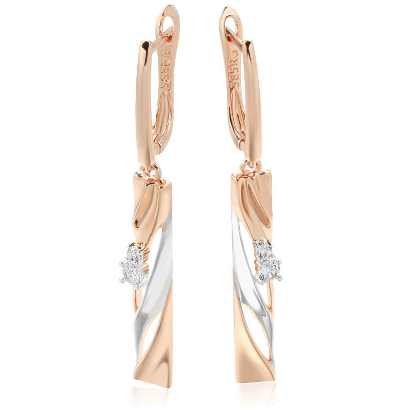 Luxury Rose Gold Earrings
