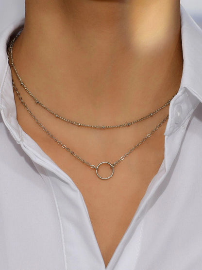Elegant Multi-layer Chain Necklace