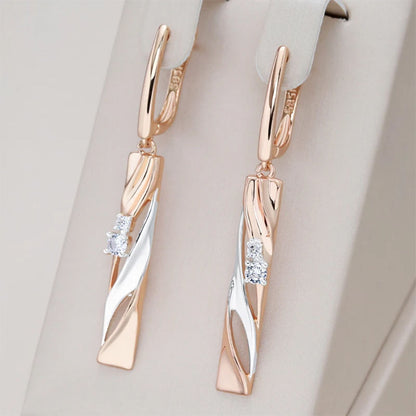 Luxury Rose Gold Earrings
