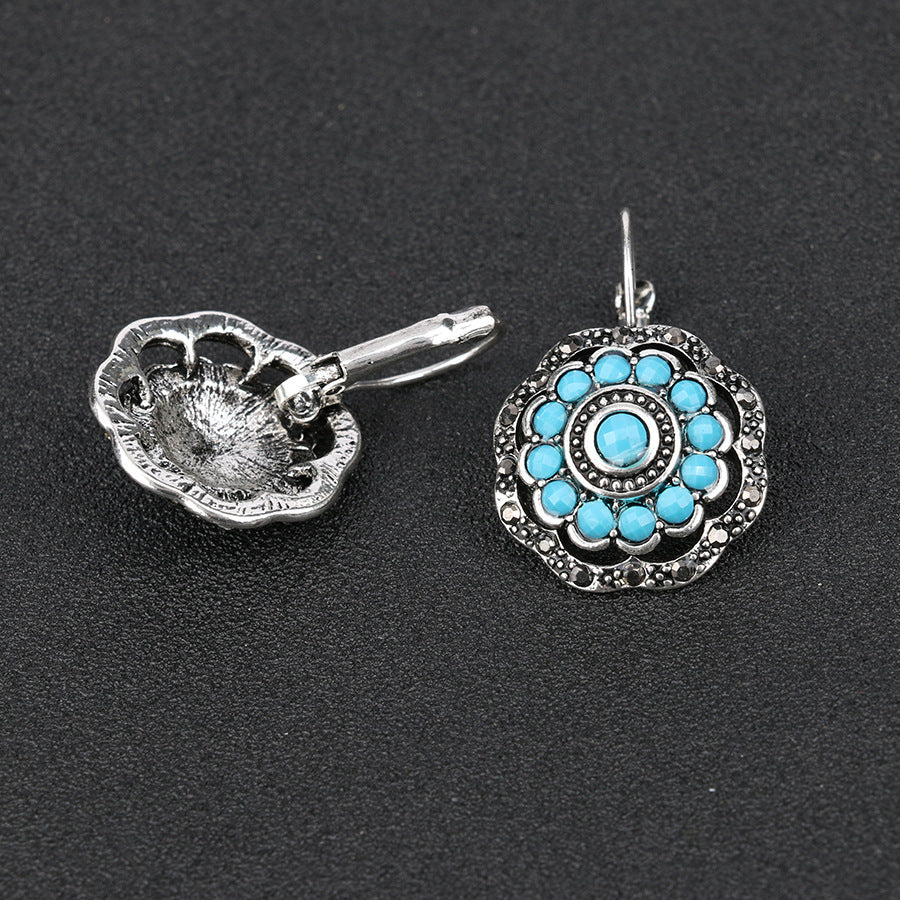 Bohemian Elegance Silver Earrings