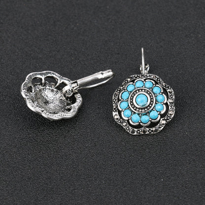 Bohemian Elegance Silver Earrings