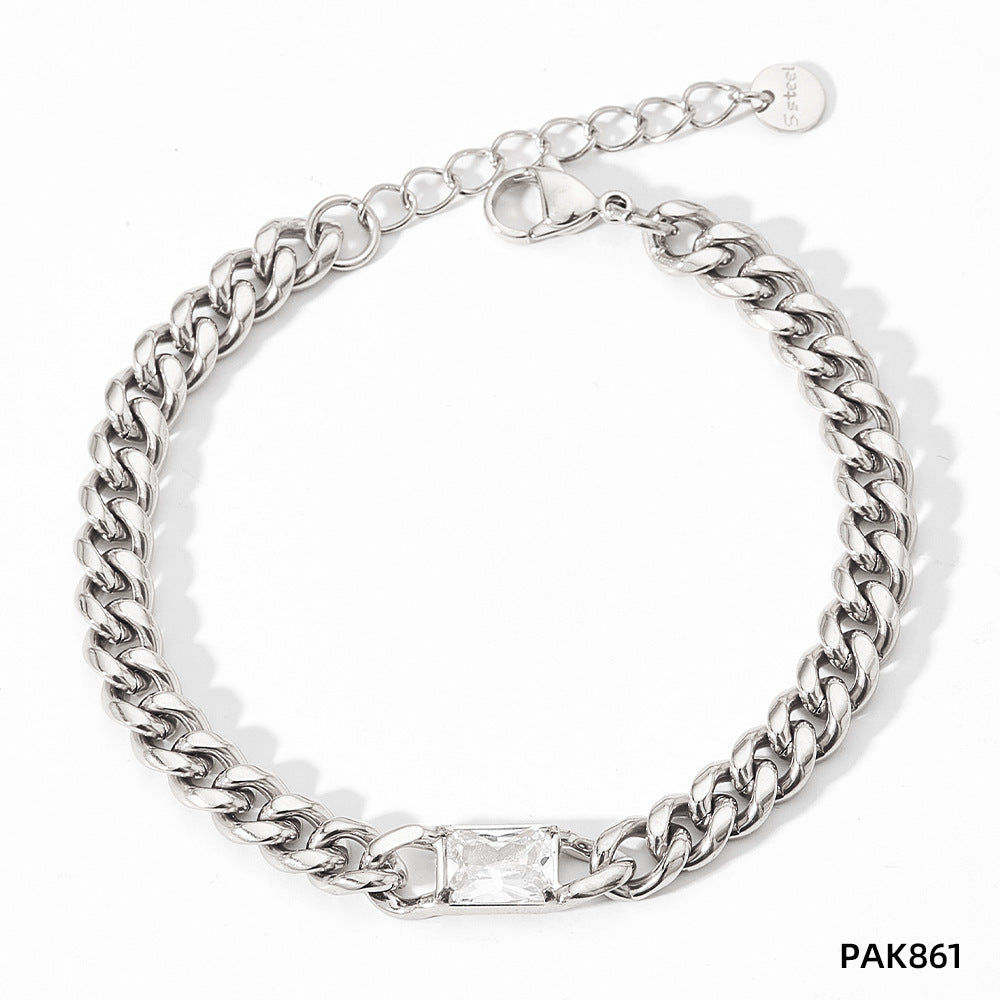 Elegant Stainless Steel Bracelet