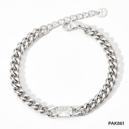 Elegant Stainless Steel Bracelet