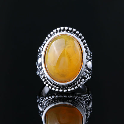 Antique Silver Eye-catching Ring