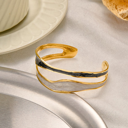 Stainless Steel Drip Bracelet