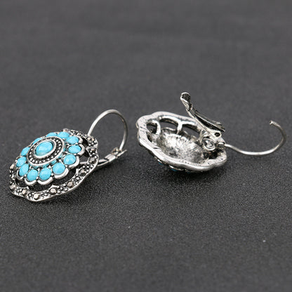 Bohemian Elegance Silver Earrings