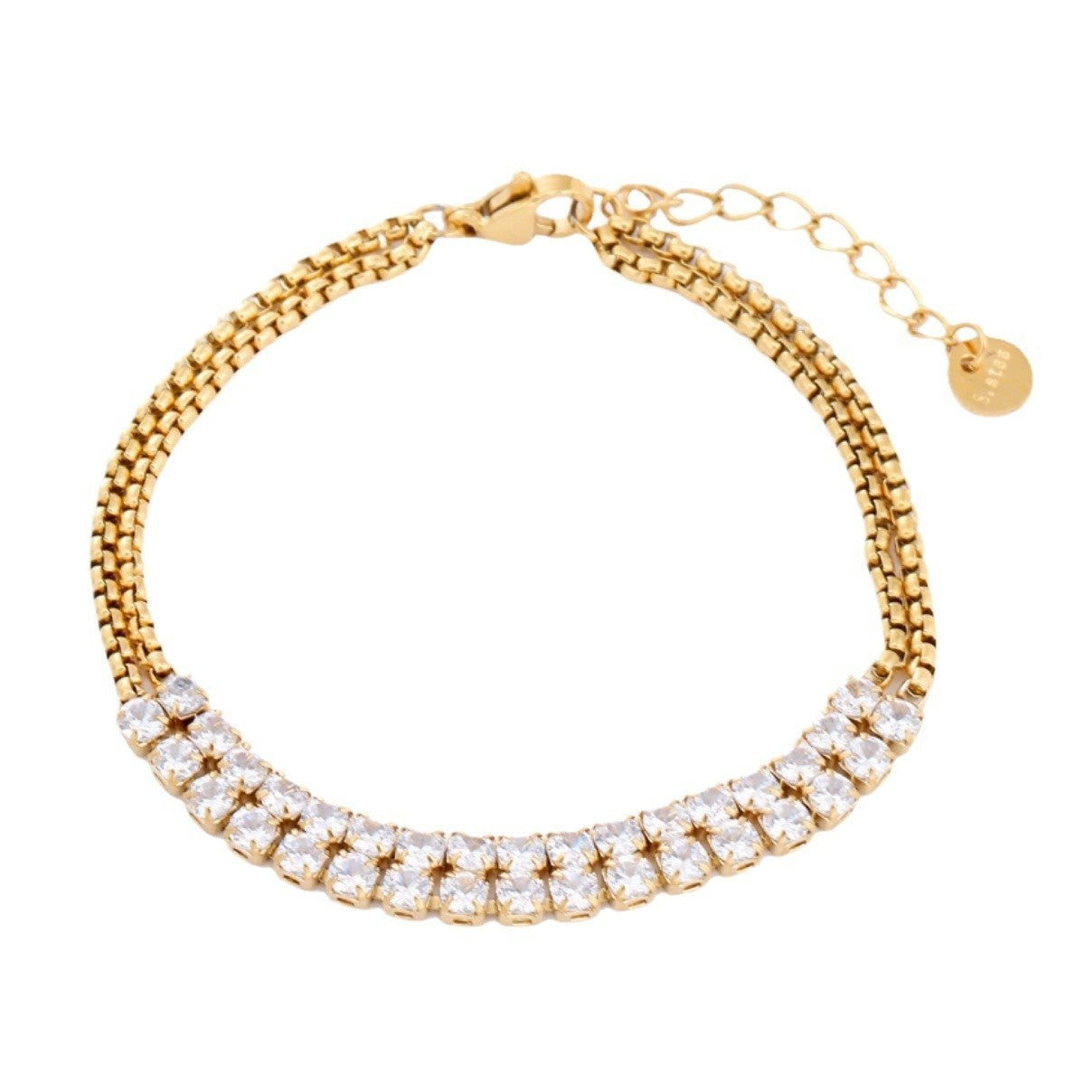 Elegant Gold Plated Bracelet