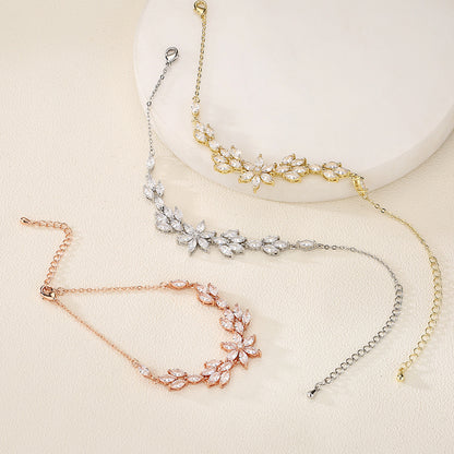 Elegant Floral Bracelet for Women