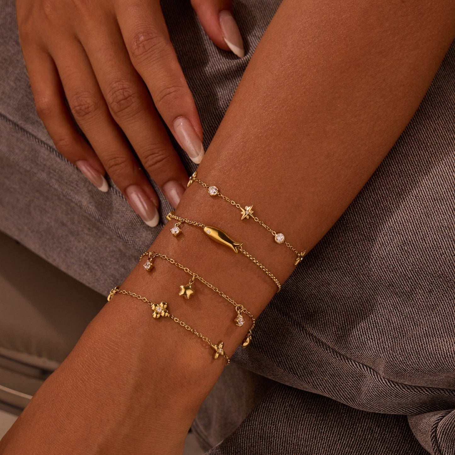 Exquisite Gold Plated Bracelet
