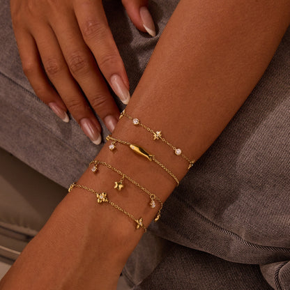 Exquisite Gold Plated Bracelet