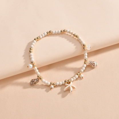 Turquoise Ocean Style Anklet