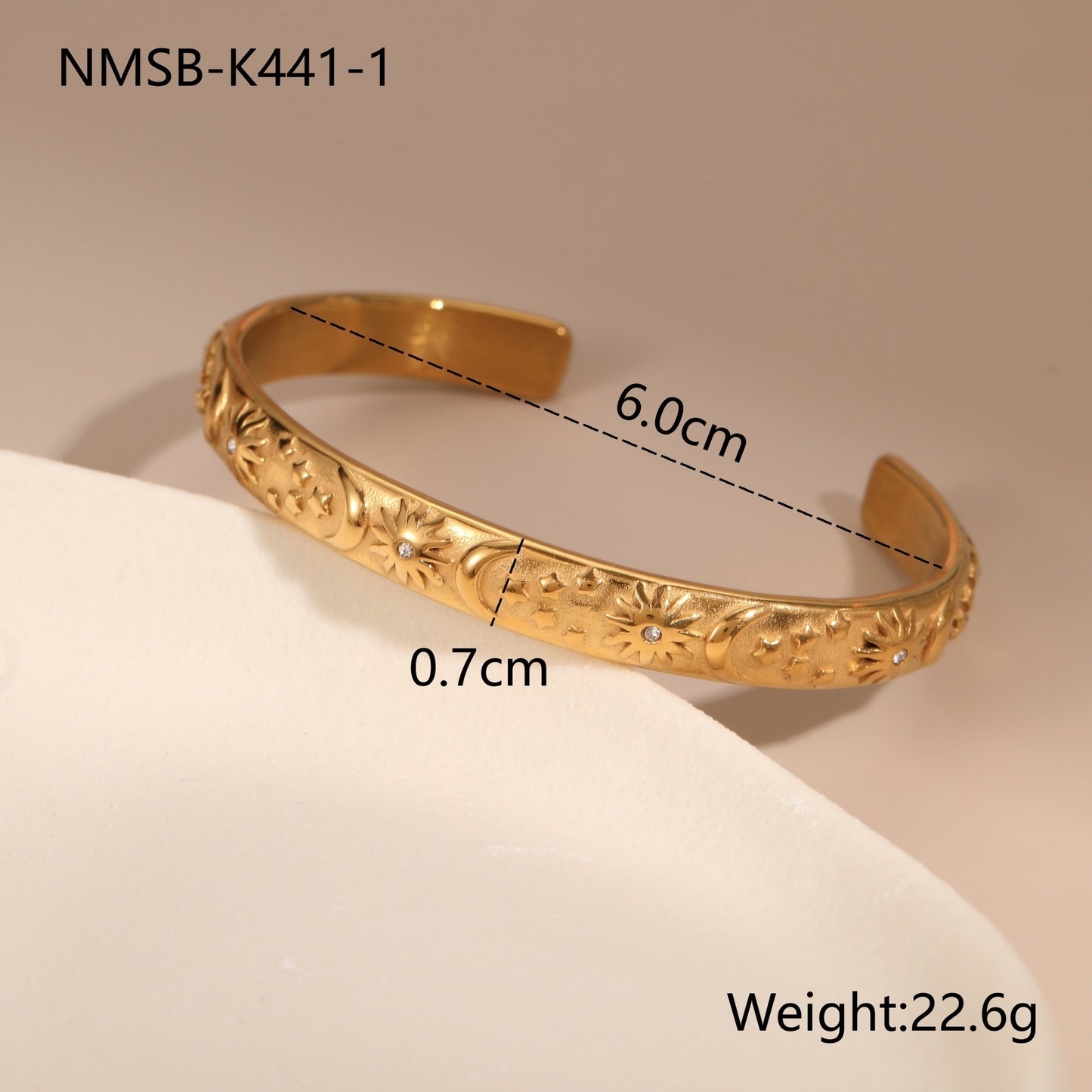 Graceful Titanium Steel Bracelet