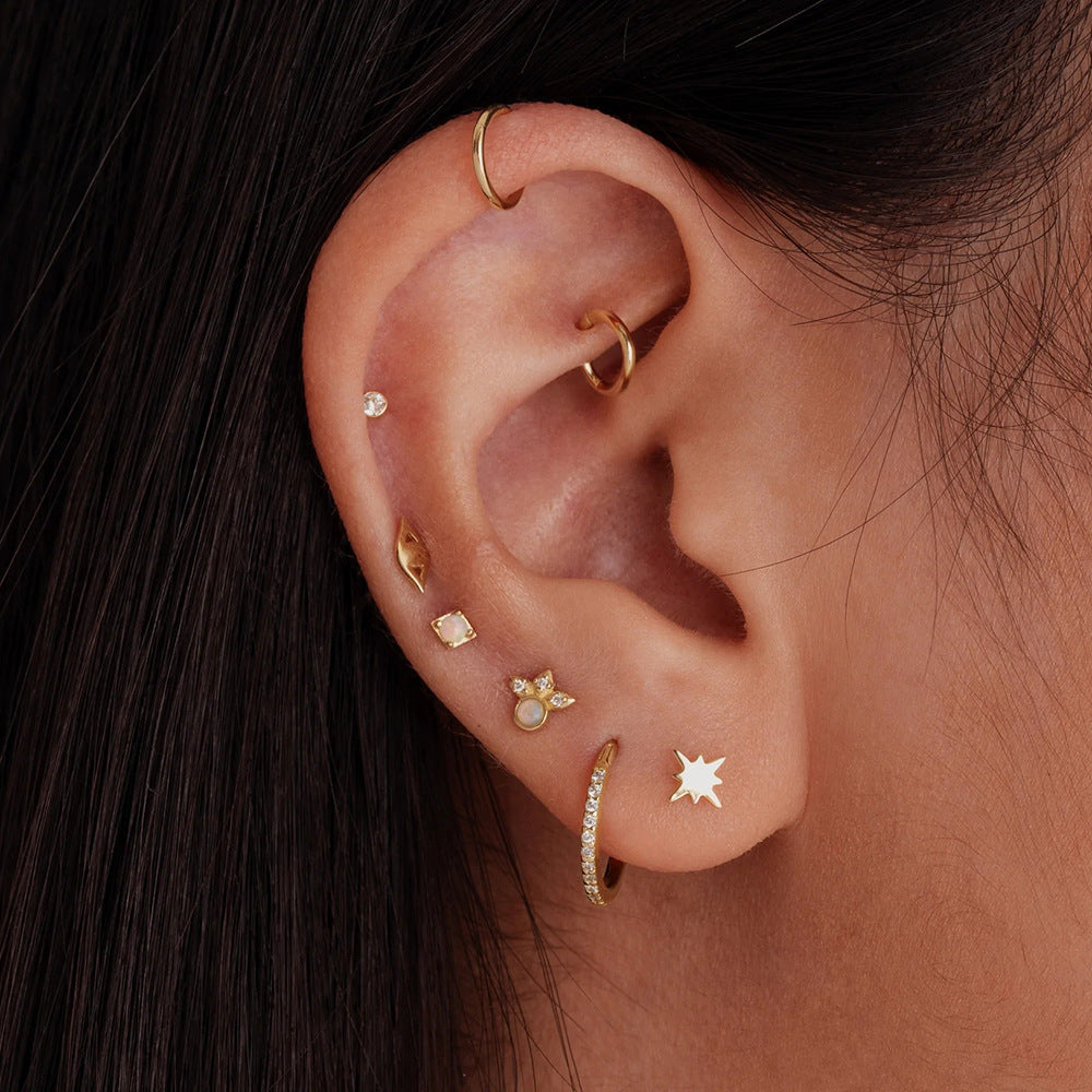 Elegant Thread Ear Bone Studs