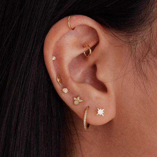 Elegant Thread Ear Bone Studs