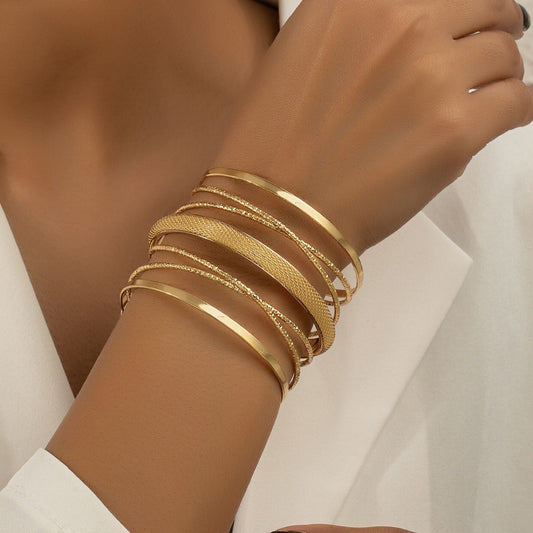 Punk Metal Exaggerated Bracelet