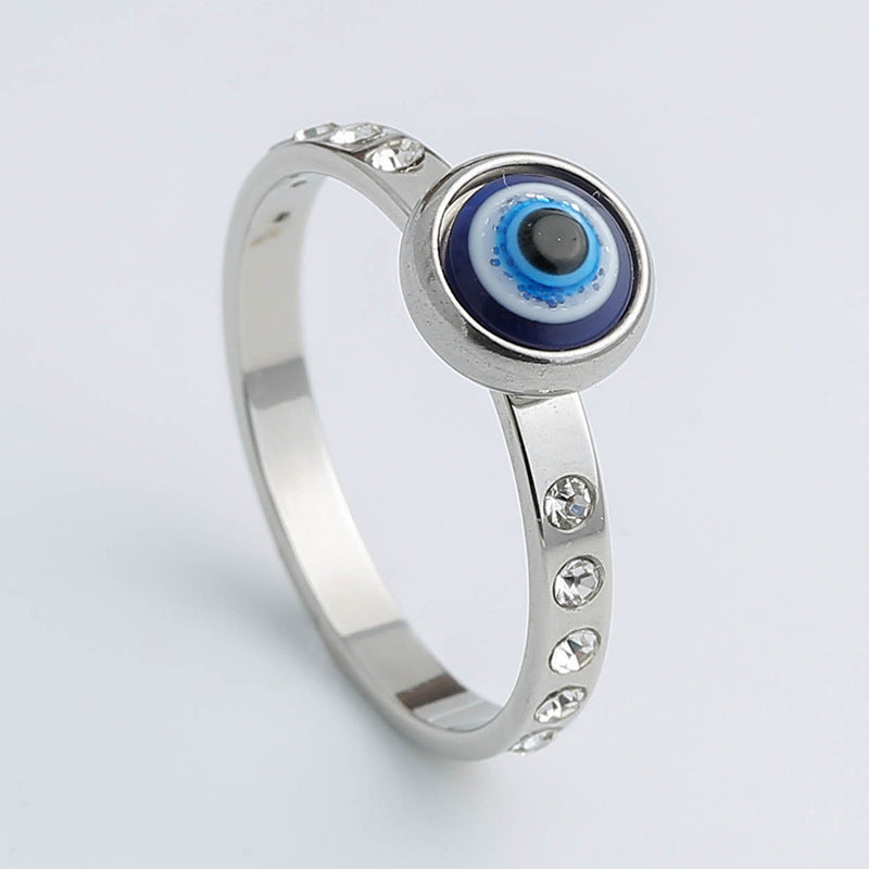 Elegant Bead-set Diamond Ring