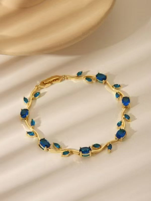 Zircon Tennis Bracelet Elegance