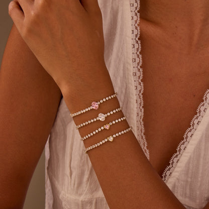 Titanium Steel Zircon Bracelet