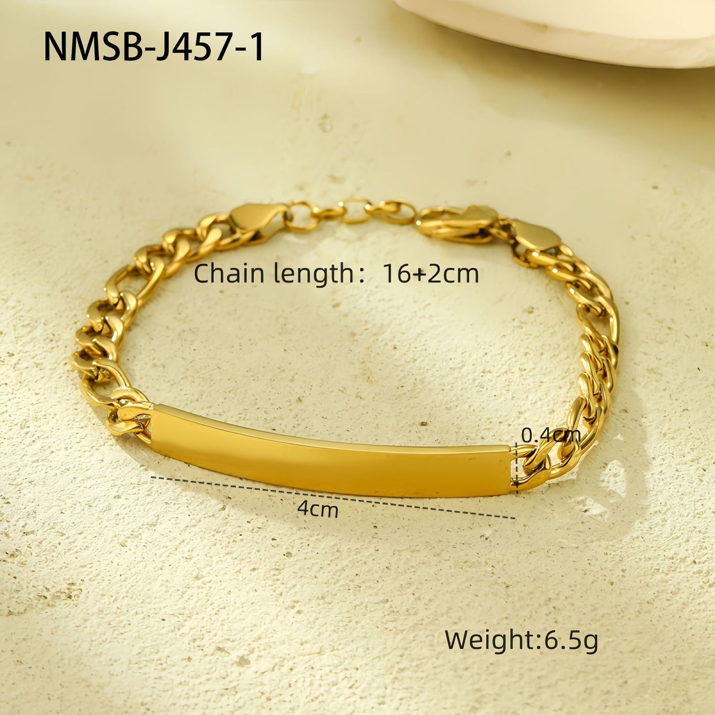 Elegant Gold Plated Bracelet