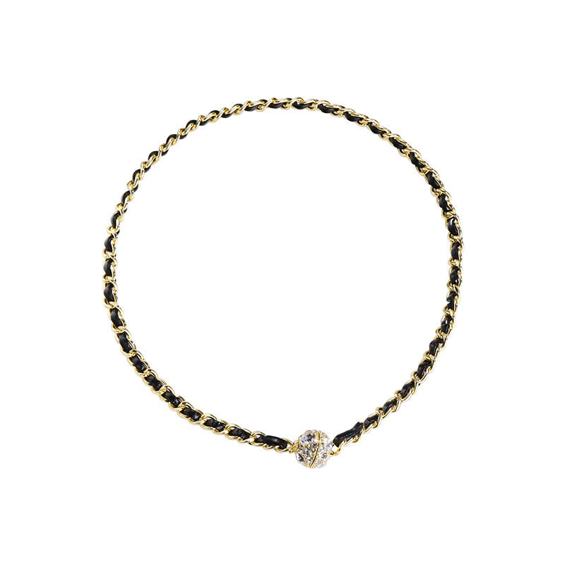 Retro Elegant Diamond Necklace