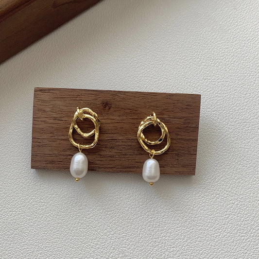 S925 Sterling Silver Circle Earrings