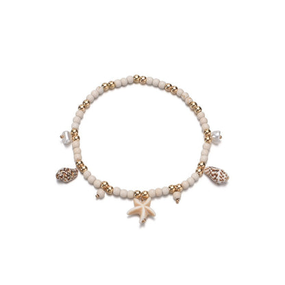 Turquoise Ocean Style Anklet