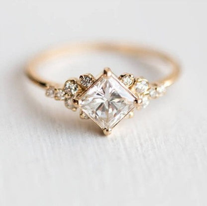Elegant Wish Zircon Ring