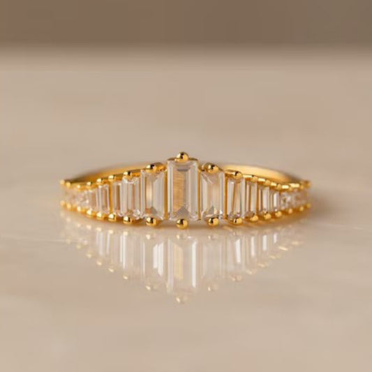 S925 Sterling Silver Organ Ring