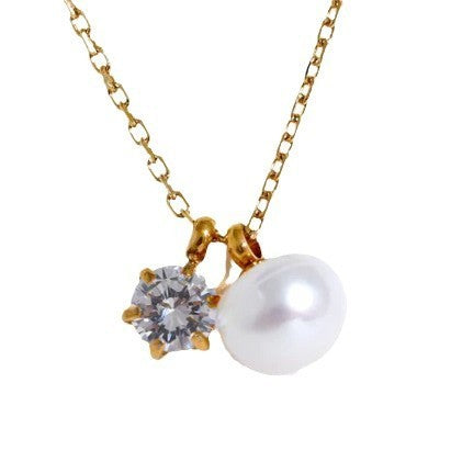 Elegant Gold-plated Rhinestone Necklace