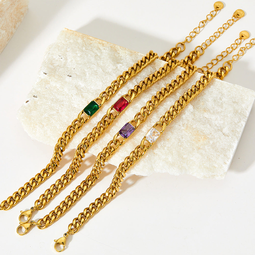 Elegant Stainless Steel Bracelet