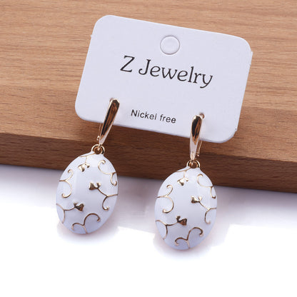 Elegant Geometry Drop Earrings