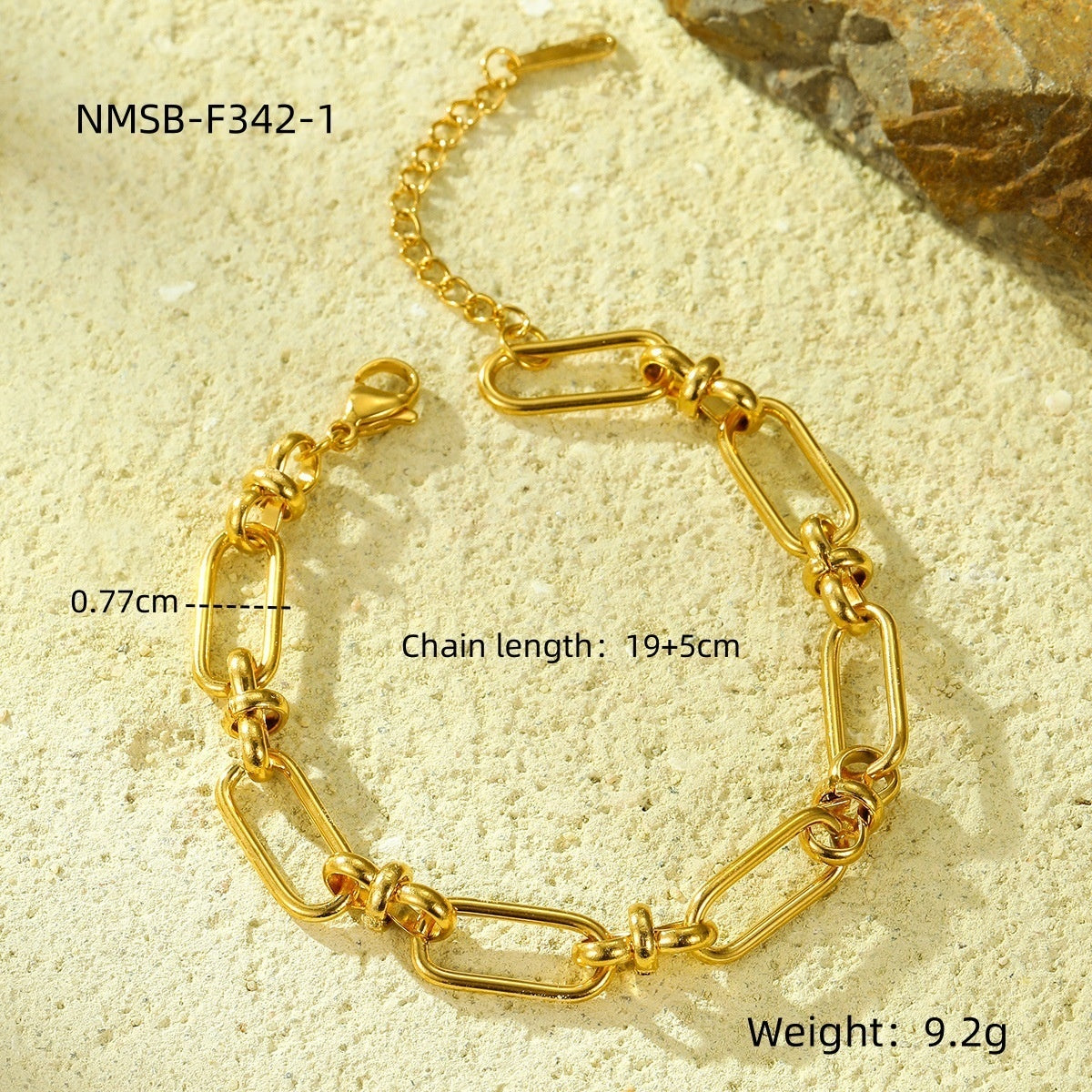 Elegant Gold Plated Bracelet