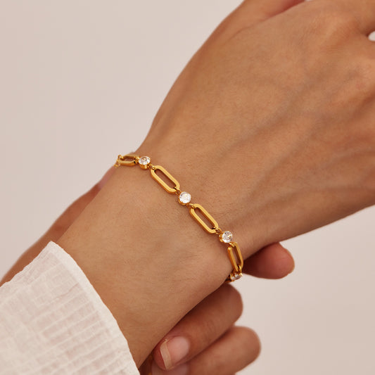 Elegant Stainless Steel Bracelet