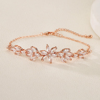 Elegant Floral Bracelet for Women